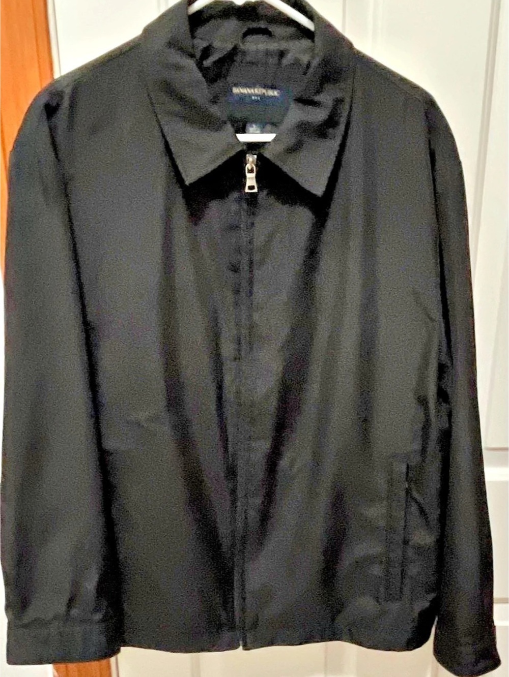 Banana Republic Men's Black Zip Jacket